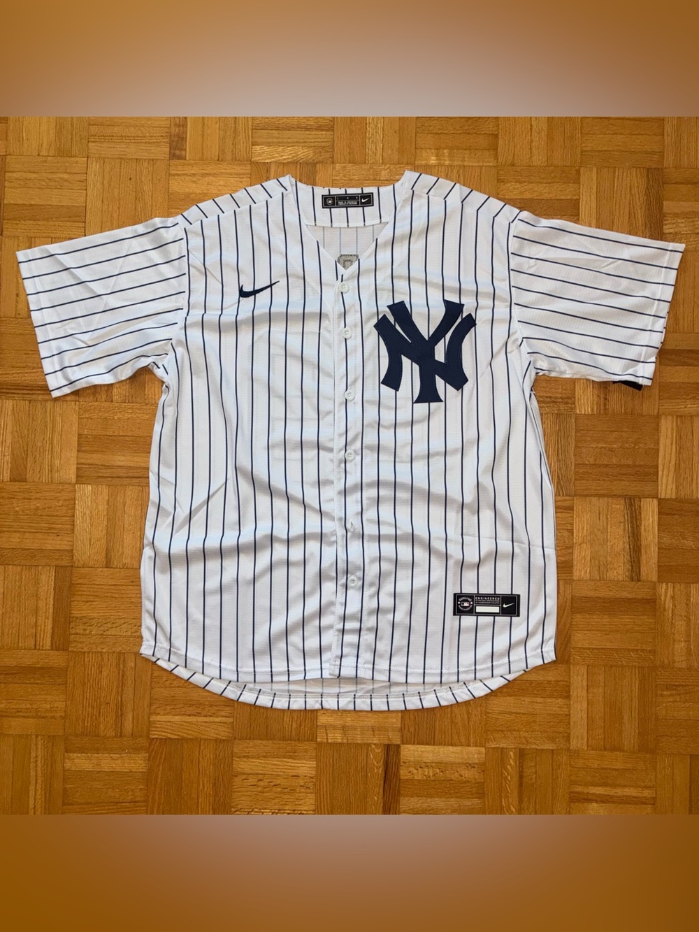 New York Yankees Aaron Judge Nike White Home Jersey